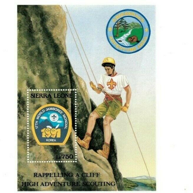 Vintage Classics - Sierra Leone 1446 - Boy Scouts - Souvenir Sheet - Mnh