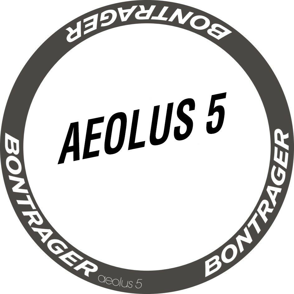 New Two Wheel Sticker Set For Bontrager Aeolus 5 Tlr 5d3 Road Bike Bicycle Decal