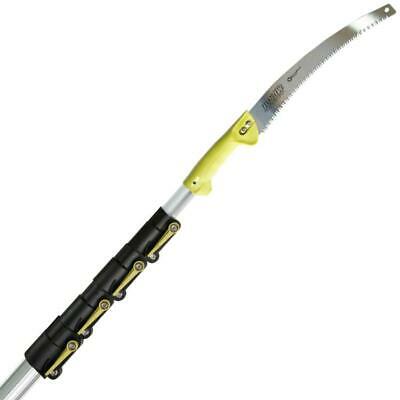 Docapole 7-30 Foot Telescopic Extension Pole + Pruning Saw - Gosaw Attachment